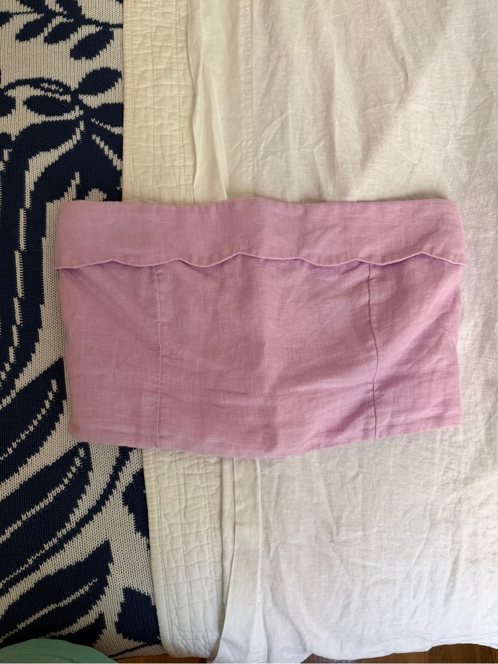 A&F Strapless Linen Tube Top